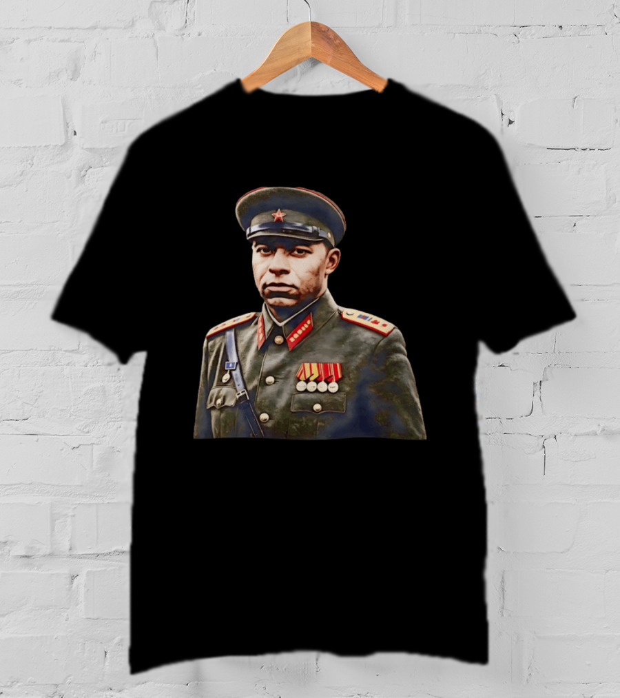 Mbappe Soviet Military Uniform Communist Leader General T-Shirt