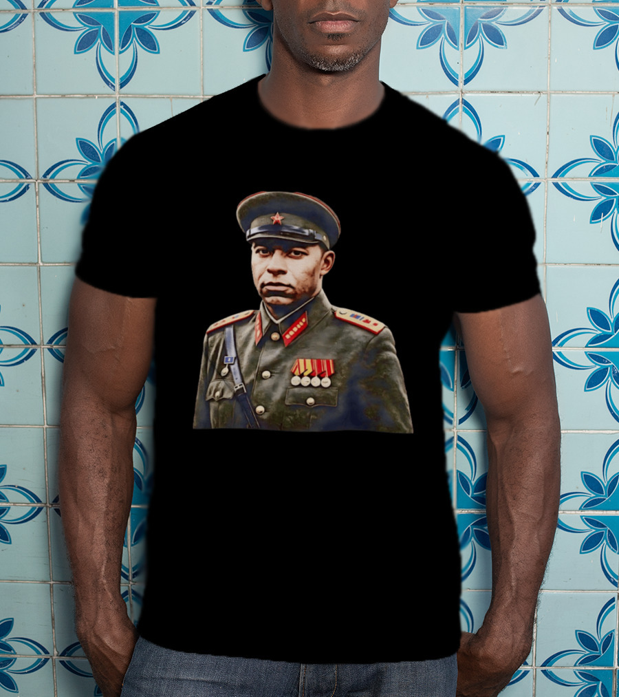 Mbappe Soviet Military Uniform Communist Leader General T-Shirt