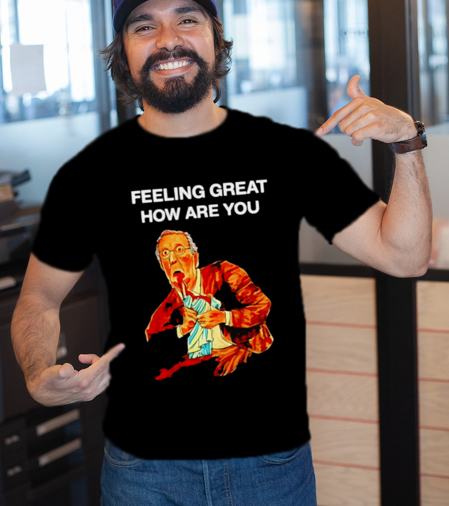 Mitch McConnell Feeling Great How Are You Image T-Shirt