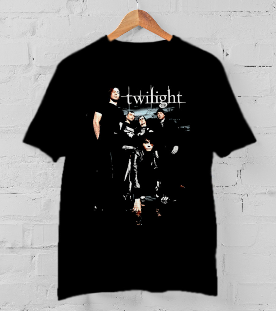 Twilight My Chemical Romance Gerard Way Group Image T-Shirt