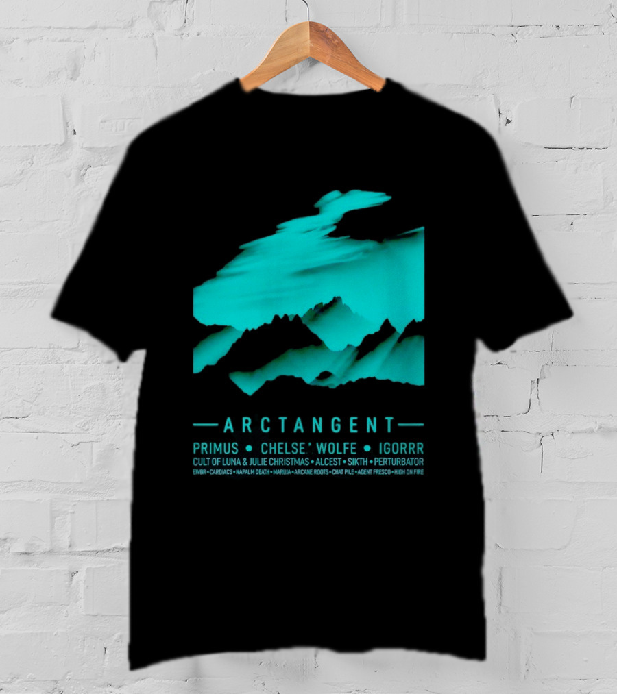 Arctangent Festival Mountains Lineup Primus Chelsea Wolfe Igorr Cult Of Luna Alcest Sikth T-Shirt