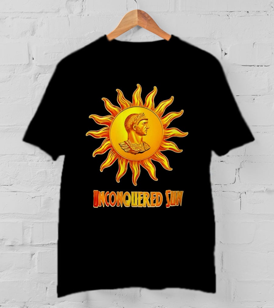 Aurelian Sol Invictus Unconquered Sun Roman Emperor T-Shirt