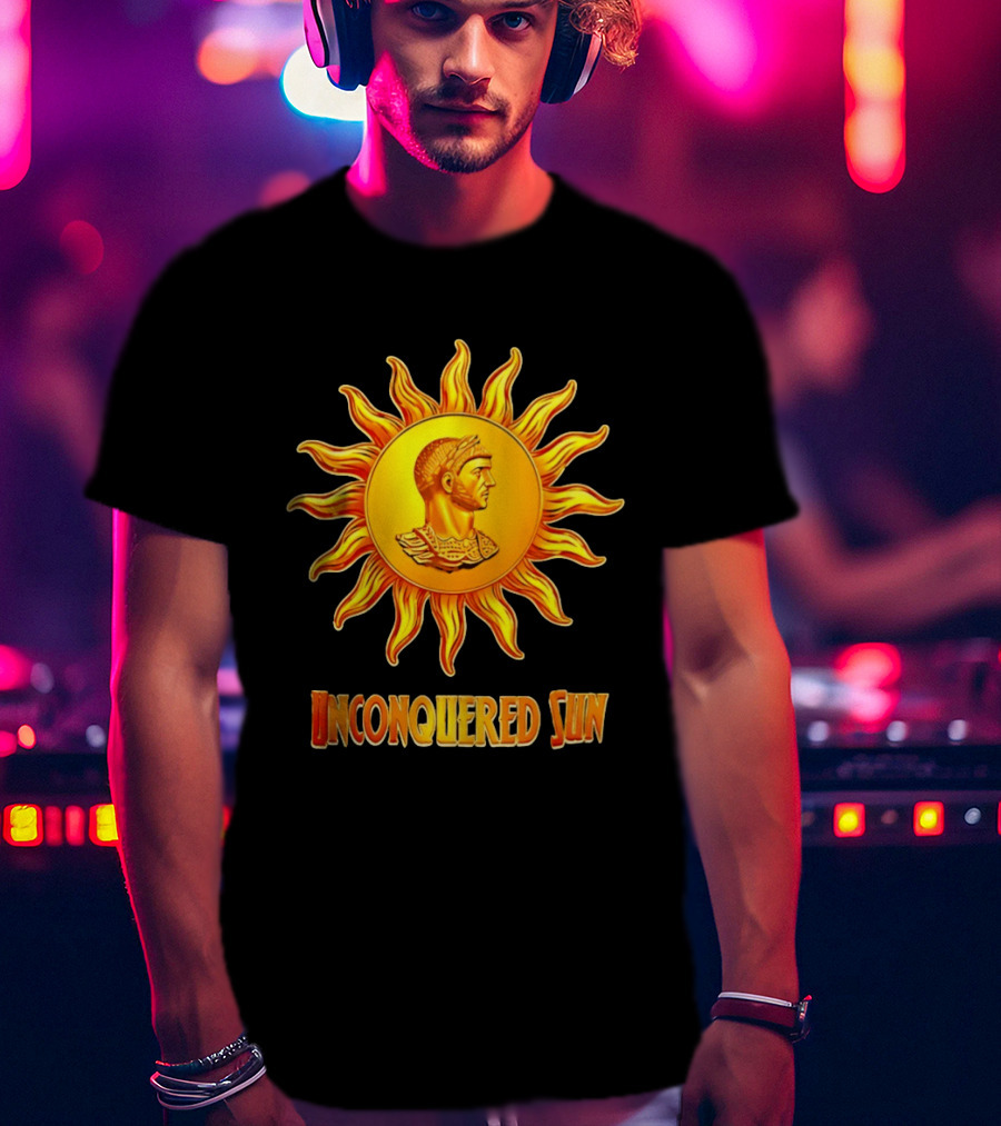 Aurelian Sol Invictus Unconquered Sun Roman Emperor T-Shirt