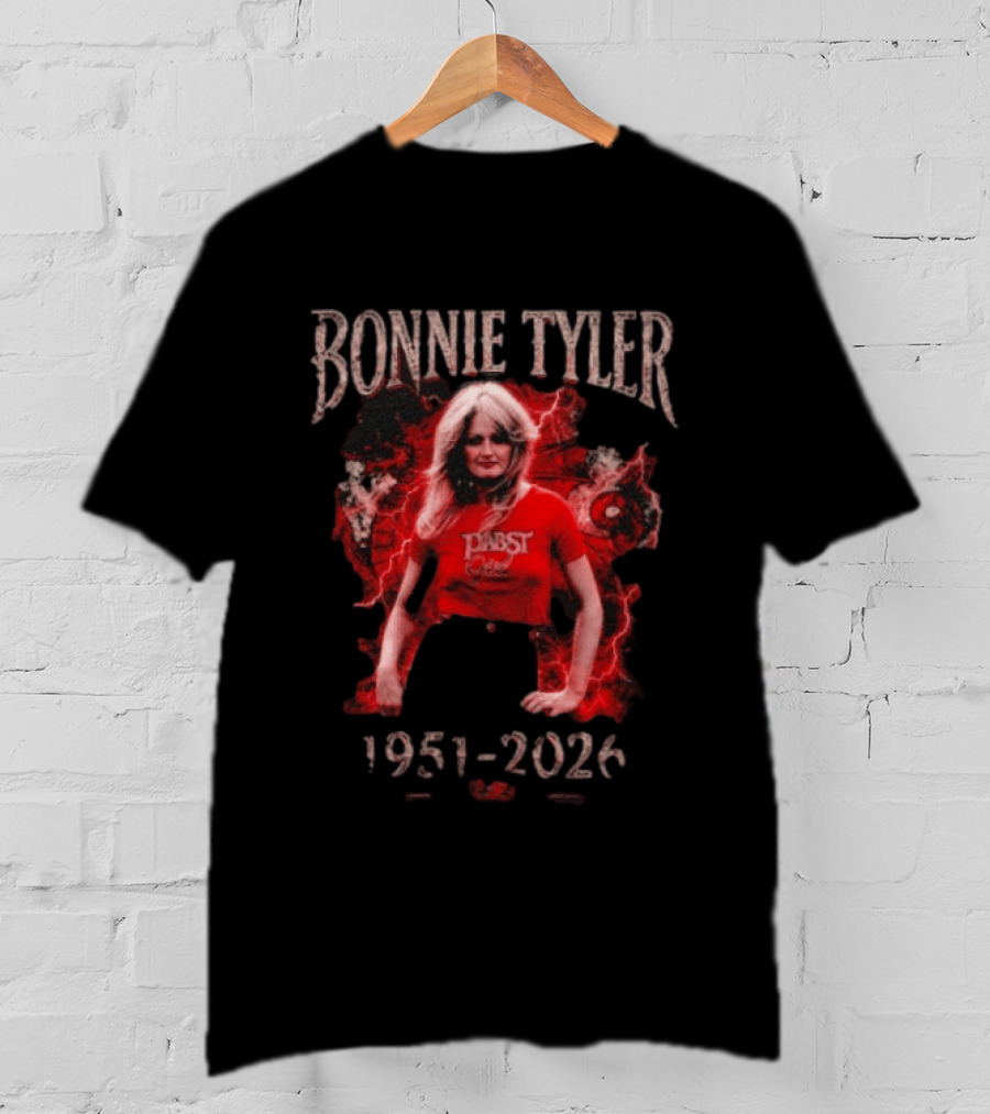 Bonnie Tyler Pabst Girl 1951 2026 T-Shirt