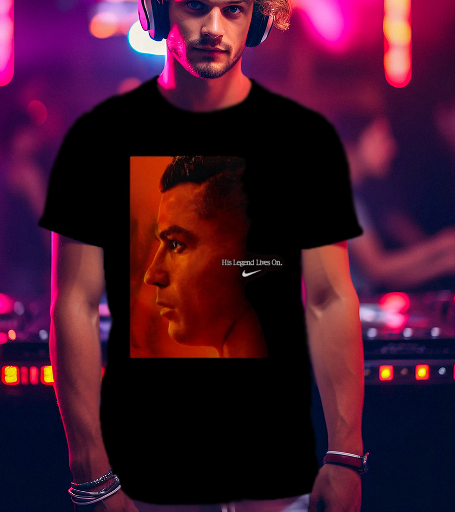 Cristiano Ronaldo His Legend Lives On Nike T-Shirt