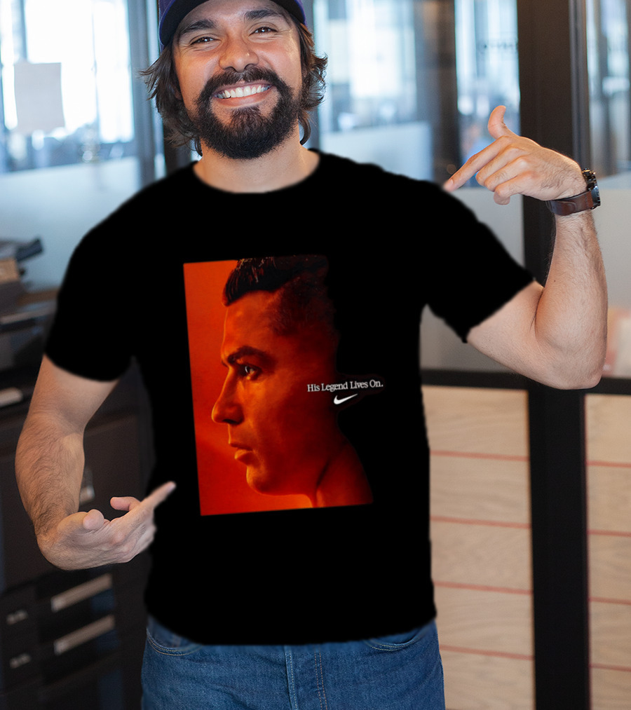 Cristiano Ronaldo His Legend Lives On Nike T-Shirt