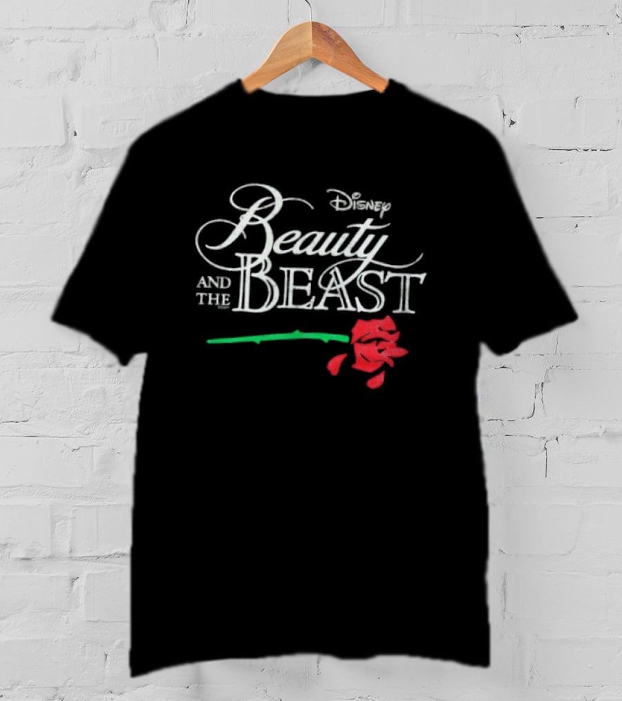 Disney Beauty And The Beast Rose T-Shirt