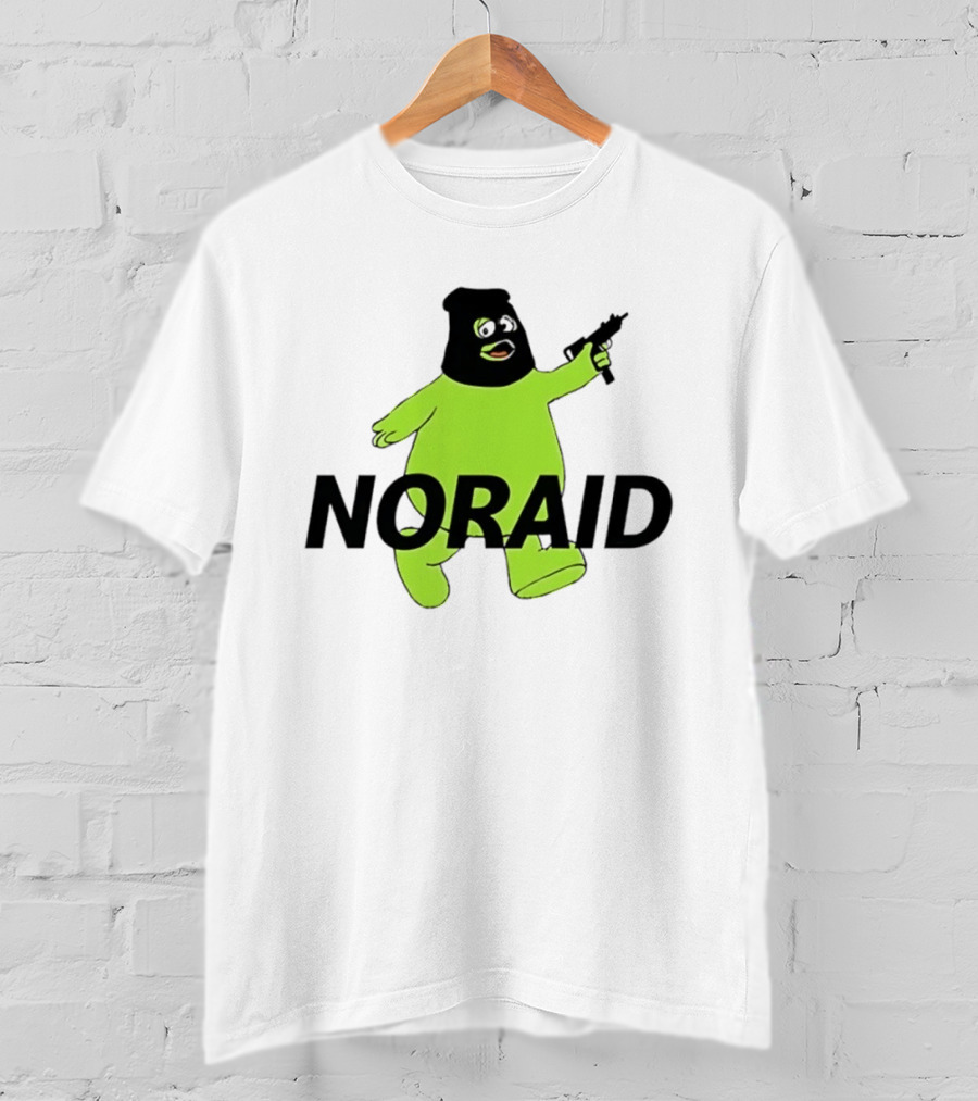Uncle O'Grimacey Noraid With Green Character And Weapon T-Shirt