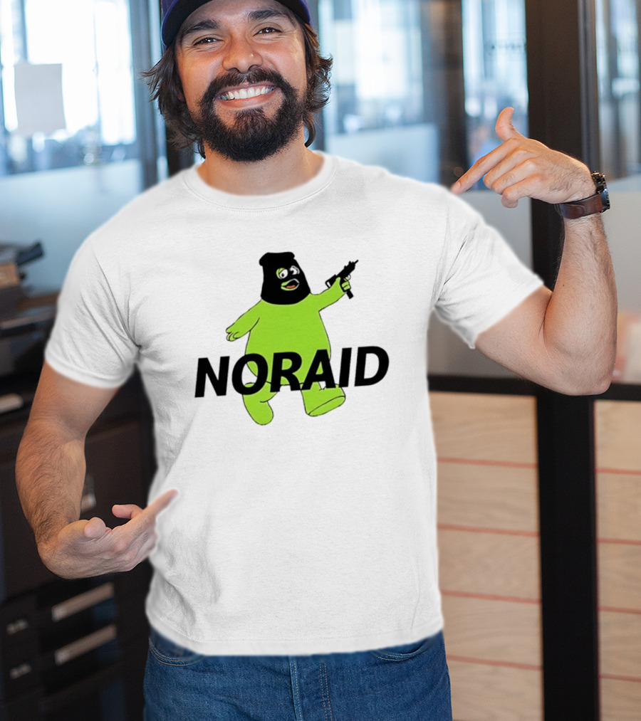 Uncle O'Grimacey Noraid With Green Character And Weapon T-Shirt