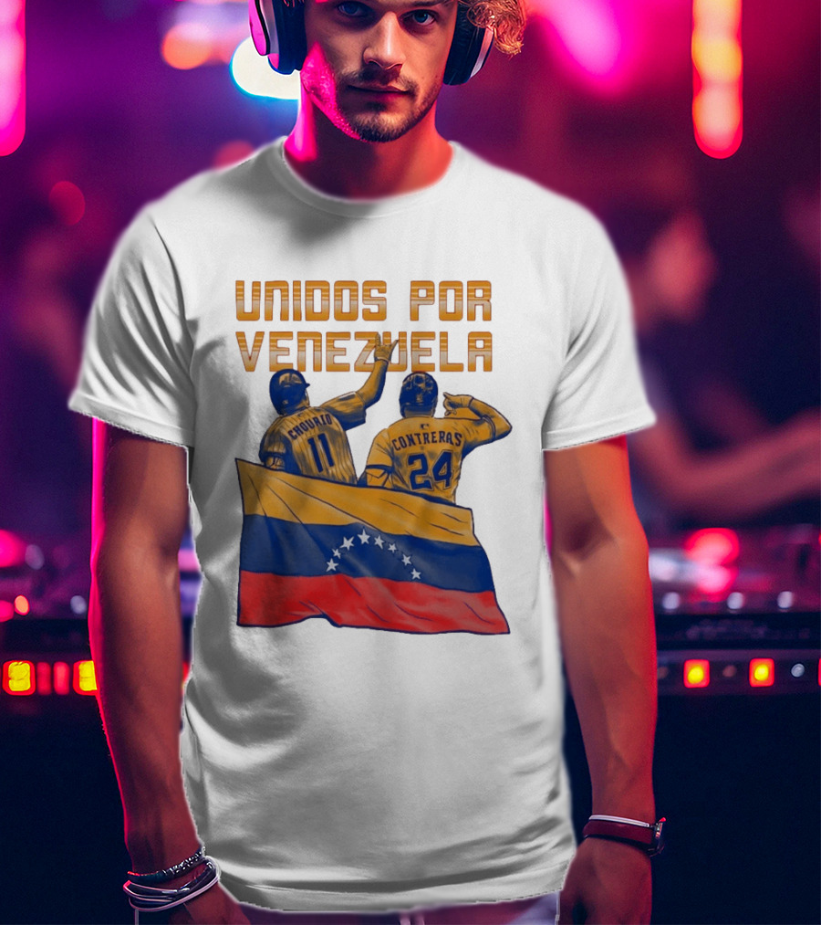 Unidos Por Venezuela Chourio Contreras Brewers Community Initiative T-Shirt