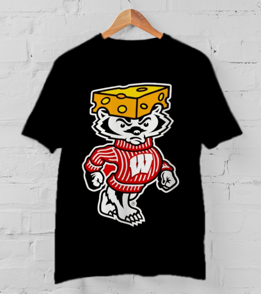 Wisconsin Badgers Bucky Cheesehead Lambeau Field 2026 T-Shirt