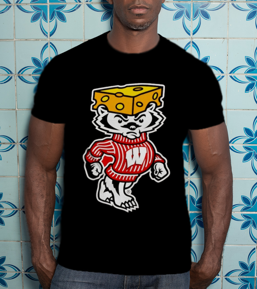 Wisconsin Badgers Bucky Cheesehead Lambeau Field 2026 T-Shirt
