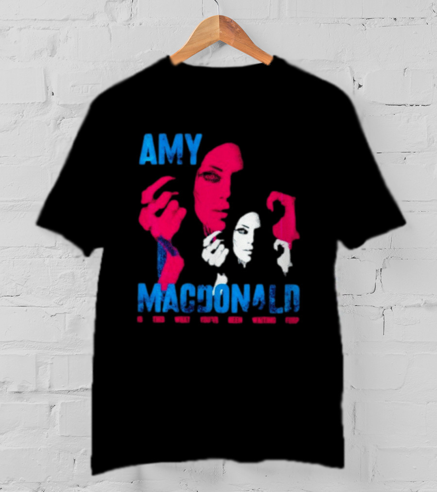 Amy Macdonald Is This What You've Been Waiting For Face T-Shirt