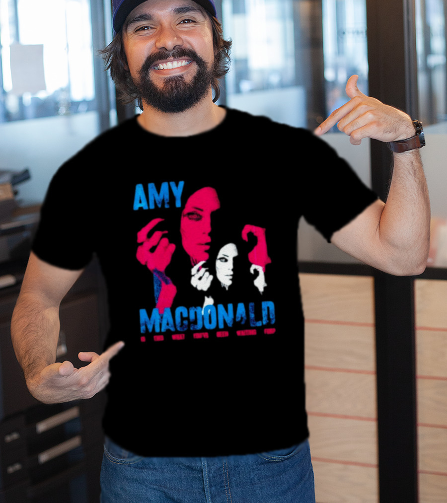 Amy Macdonald Is This What You've Been Waiting For Face T-Shirt