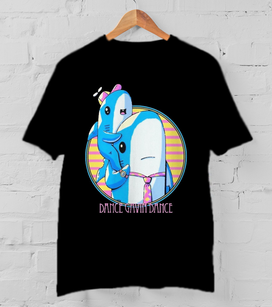 Dance Gavin Dance Shark Dad Cute Cartoon Marine Life Duo T-Shirt