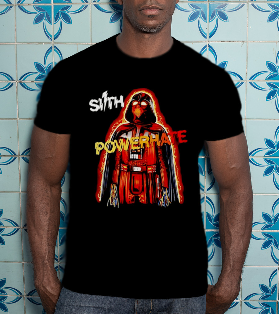 Sith Powerhate Darth Vader Lightning T-Shirt