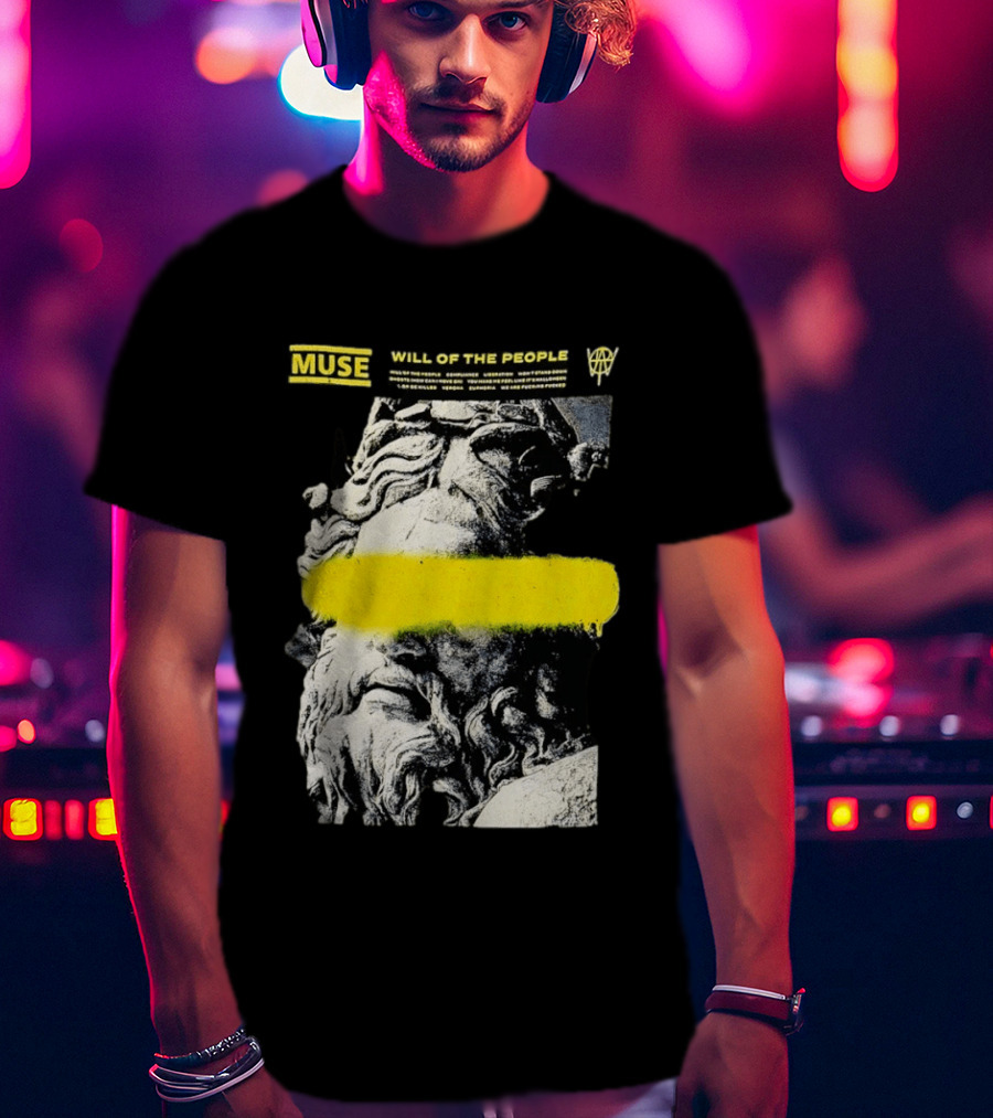 Muse Will Of The People Compliance Obedience Submission Defiance . T-Shirt