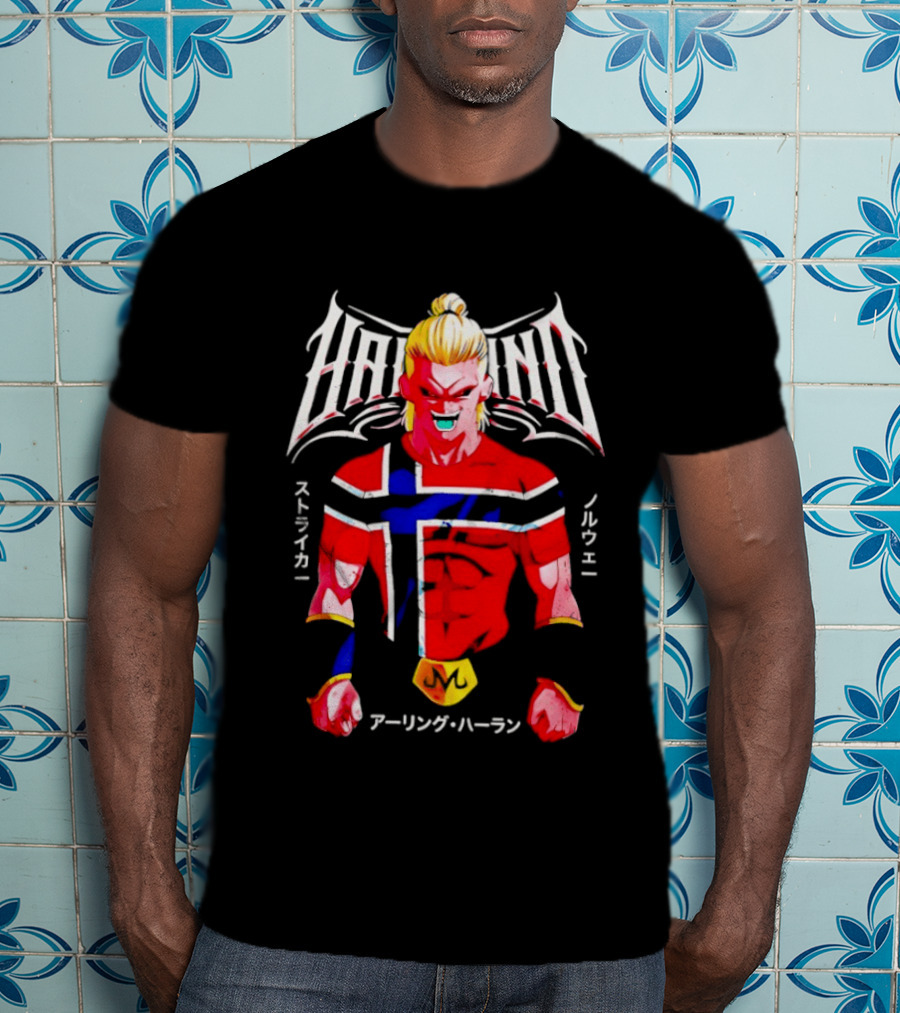 Haaland Norway Striker Majin Buu T-Shirt