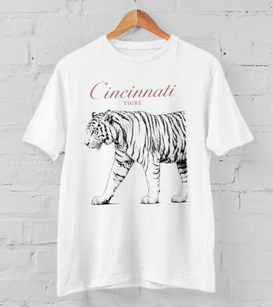 Cincinnati Tigre Cincinnati Bengals Football T-Shirt