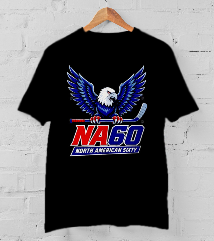 NA 60 North American Sixty Eagle Hockey T-Shirt