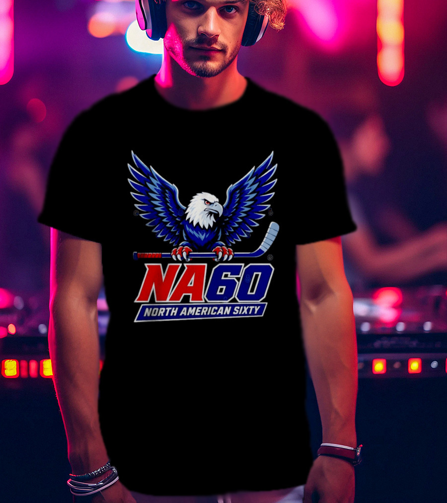 NA 60 North American Sixty Eagle Hockey T-Shirt