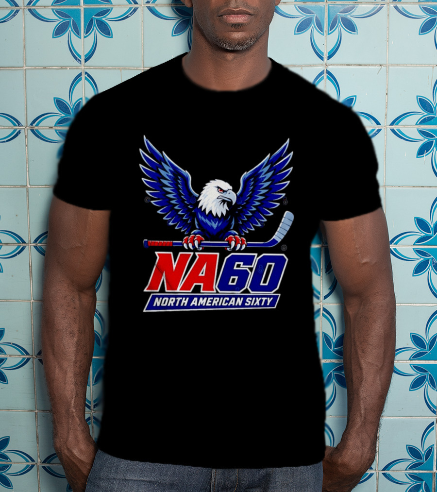 NA 60 North American Sixty Eagle Hockey T-Shirt