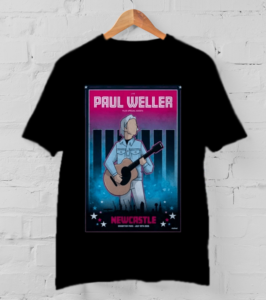Paul Weller Live Newcastle Exhibition Park July 10 2026 Plus Special Guests T-Shirt
