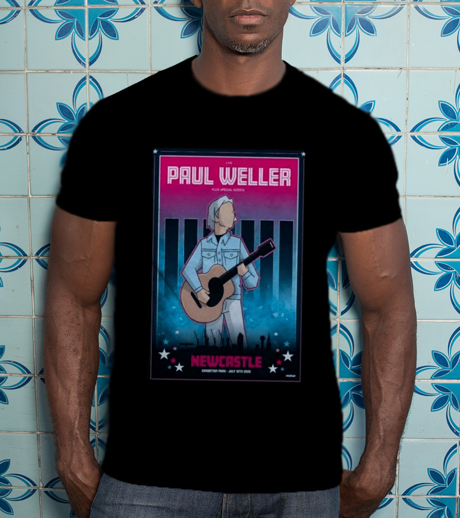 Paul Weller Live Newcastle Exhibition Park July 10 2026 Plus Special Guests T-Shirt