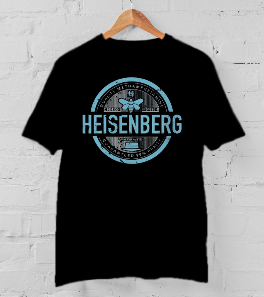 Heisenberg Quality Methamphetamine Guaranteed 99 Percent Purity T-Shirt