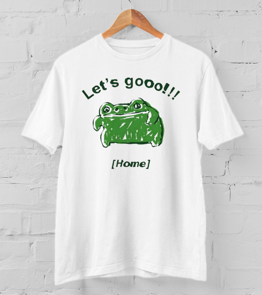 Let's Gooo Home Popcornpunk Frog T-Shirt