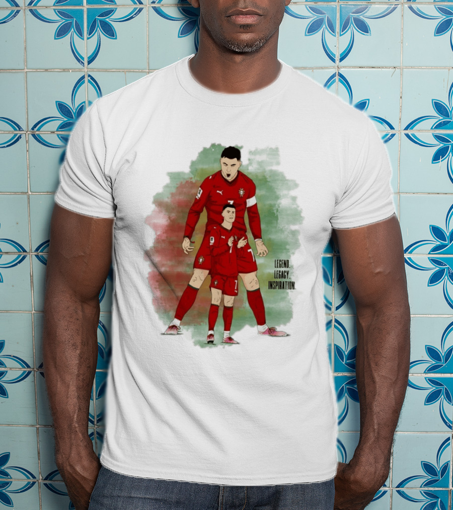 Portugal Cristiano Ronaldo 7 Legend Legacy T-Shirt