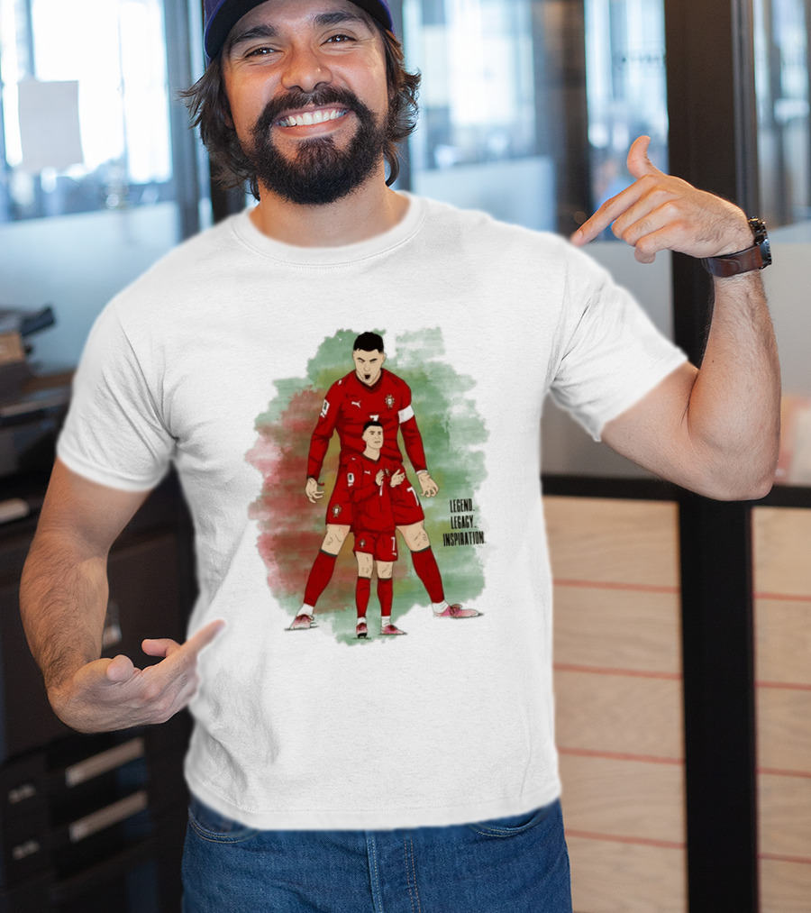 Portugal Cristiano Ronaldo 7 Legend Legacy T-Shirt