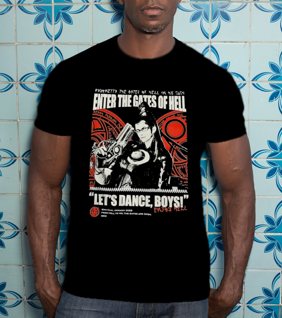 Bayonetta Enter The Gates Of Hell Let's Dance Boys 2025 Wan Chai T-Shirt