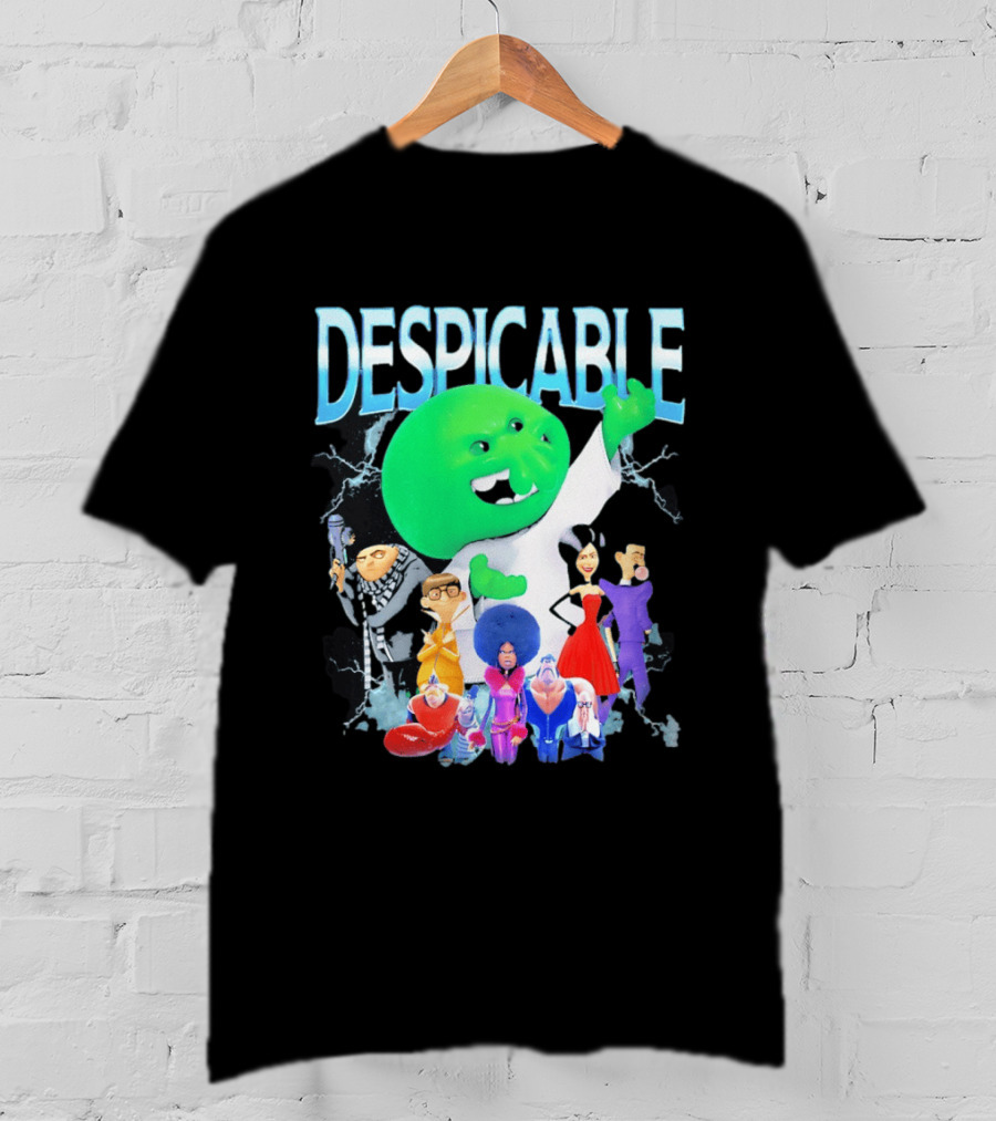 Despicable Me Featuring Gru Green Villain Group Villains T-Shirt