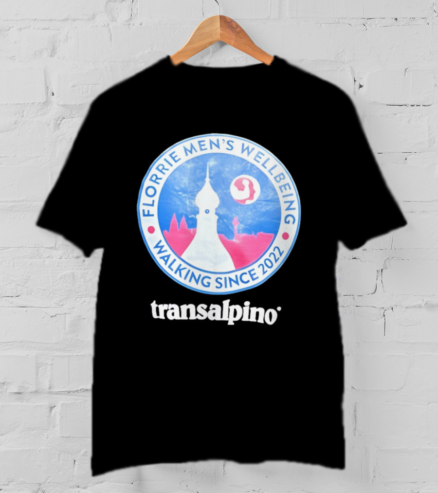Florrie Men's Wellbeing Walking Since 2022 Transalpino T-Shirt