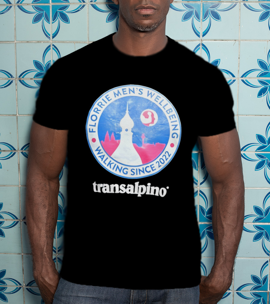 Florrie Men's Wellbeing Walking Since 2022 Transalpino T-Shirt