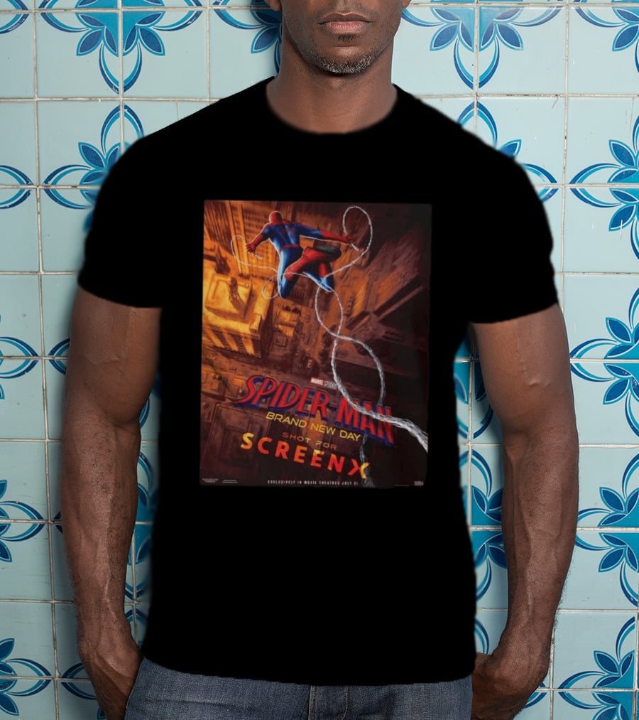 Spider Man Brand New Day Shot For ScreenX In Theaters July 31 2026 T-Shirt