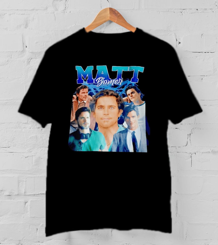 Matt Bomer Collage Actor Celebrity T-Shirt