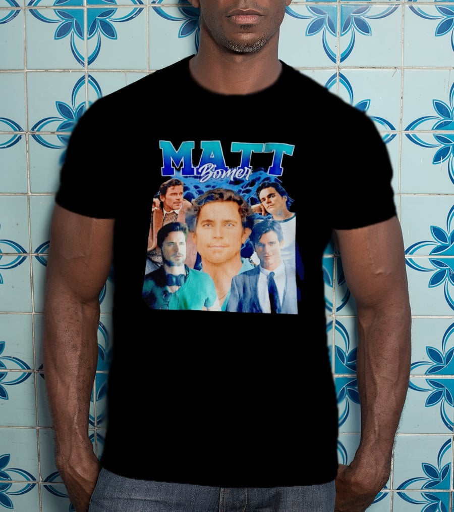 Matt Bomer Collage Actor Celebrity T-Shirt