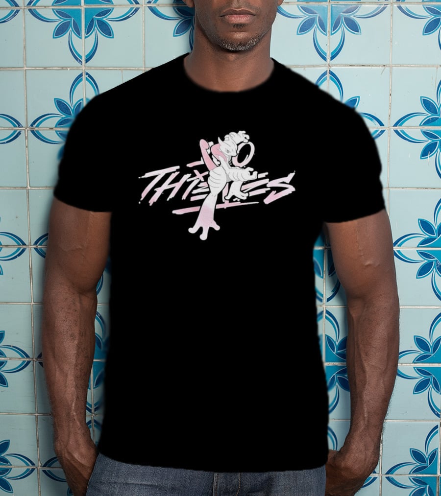 Mewtwo 100 Thieves Pokemon Collaboration Esports T-Shirt
