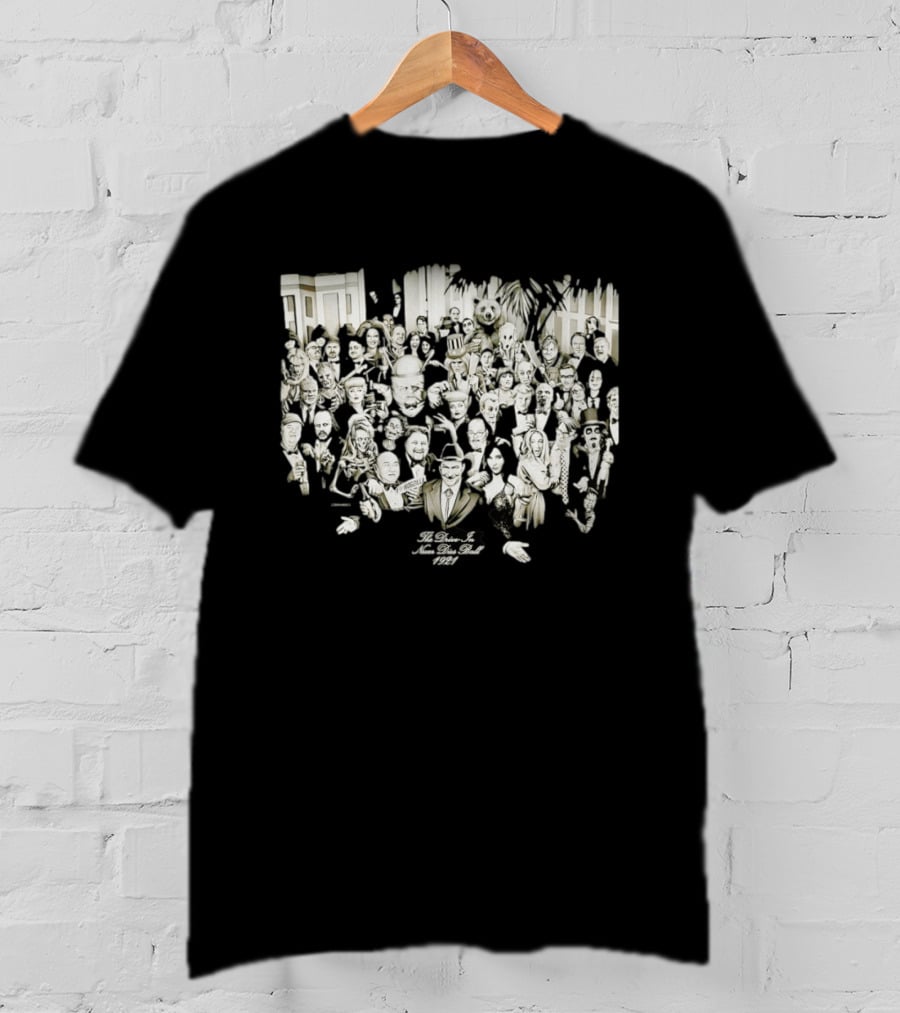 The Drive In Never Dies Ball 1921 Classic Horror Icons And Movie Legends T-Shirt