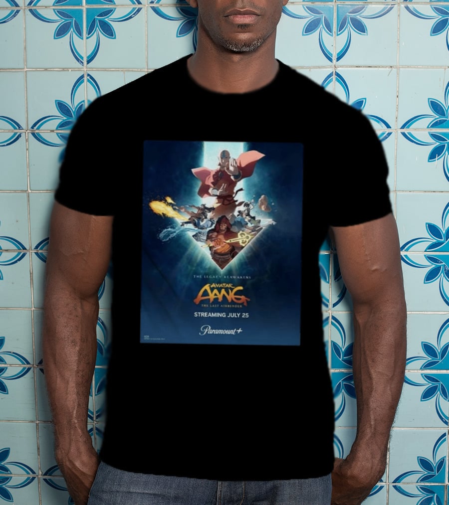 Avatar Aang The Last Airbender The Legacy Reawakens Streaming July 25 Paramount Plus T-Shirt