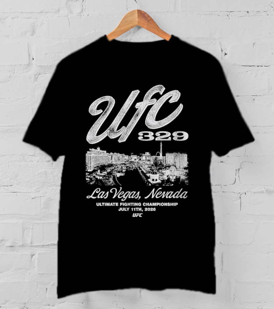 UFC 329 Las Vegas Nevada Ultimate Fighting Championship Mobile Arena 2024 T-Shirt