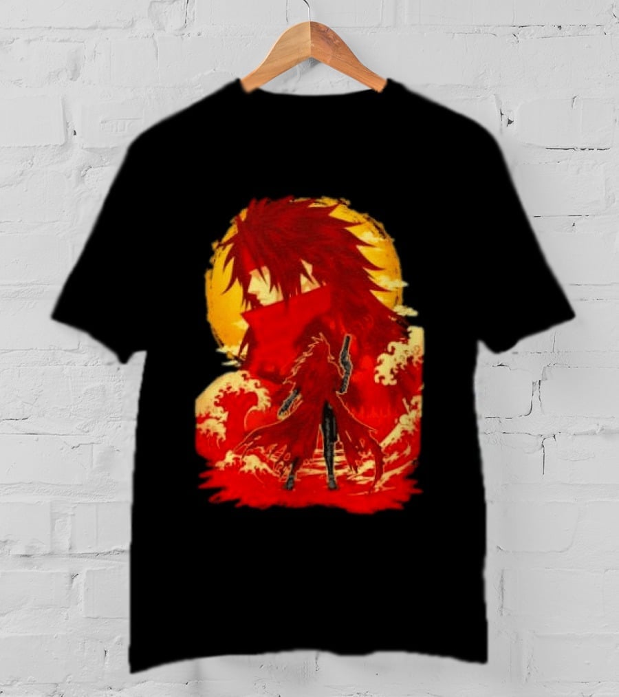 Vincent Valentine Final Fantasy VII Japanese Wave T-Shirt