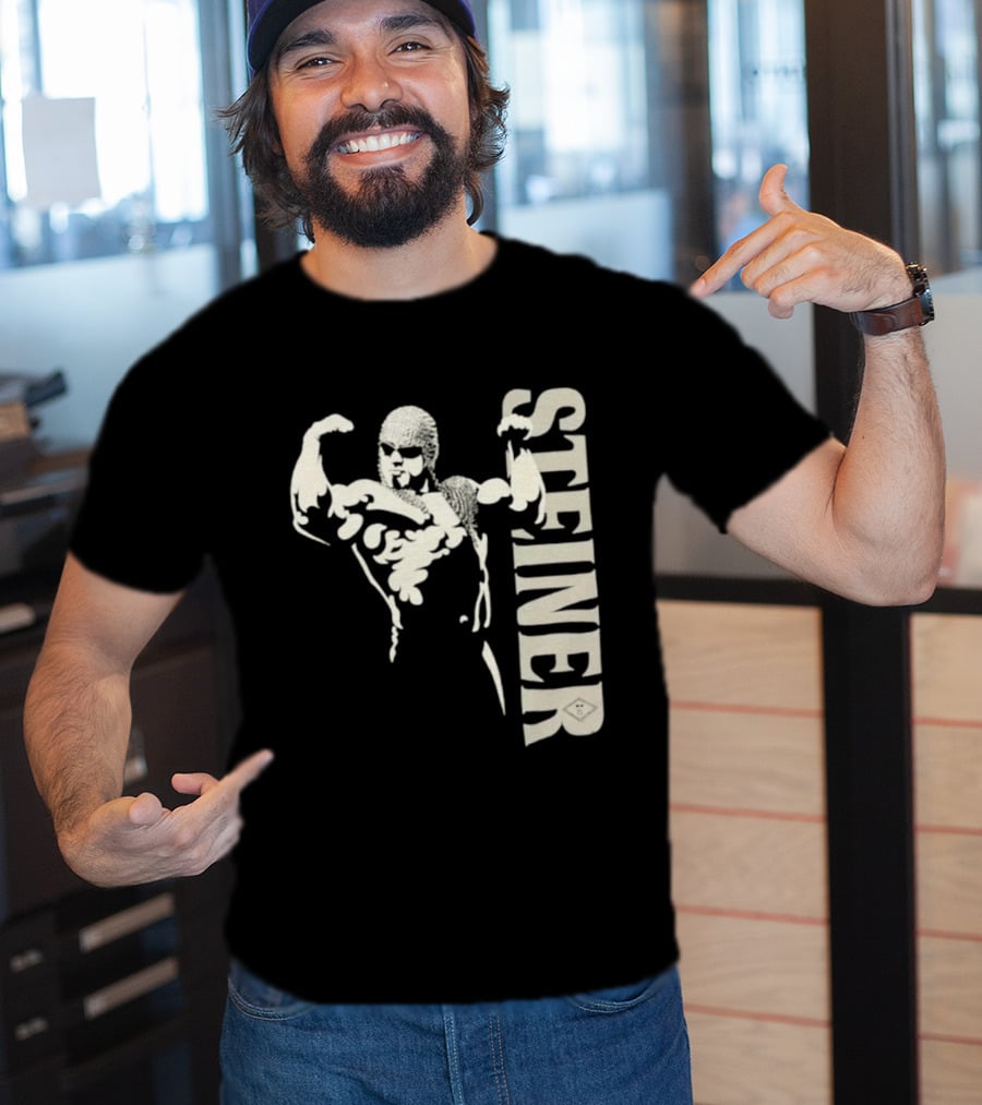 Scott Steiner Big Poppa Pump Wrestling Steiner Vertical T-Shirt