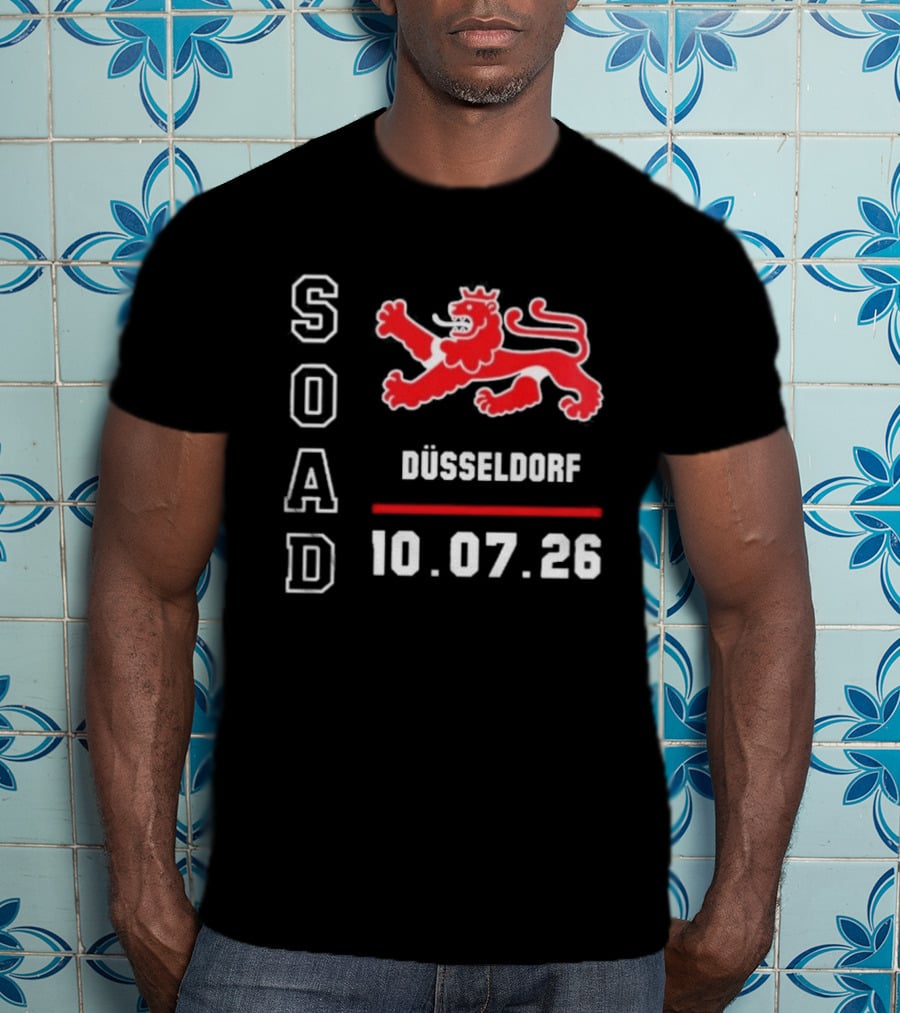 SOAD Düsseldorf 2026 Red Lion Event 10.07.26 T-Shirt