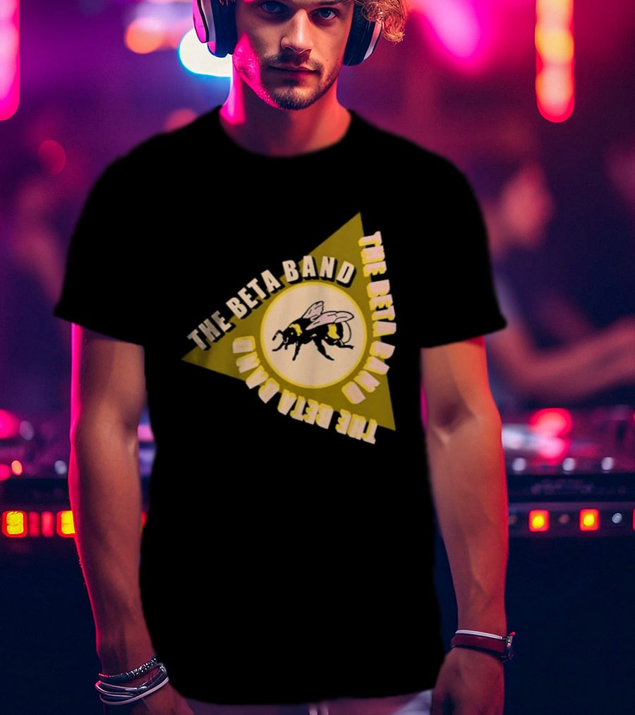 The Beta Band Triangle Honeybee Session T-Shirt