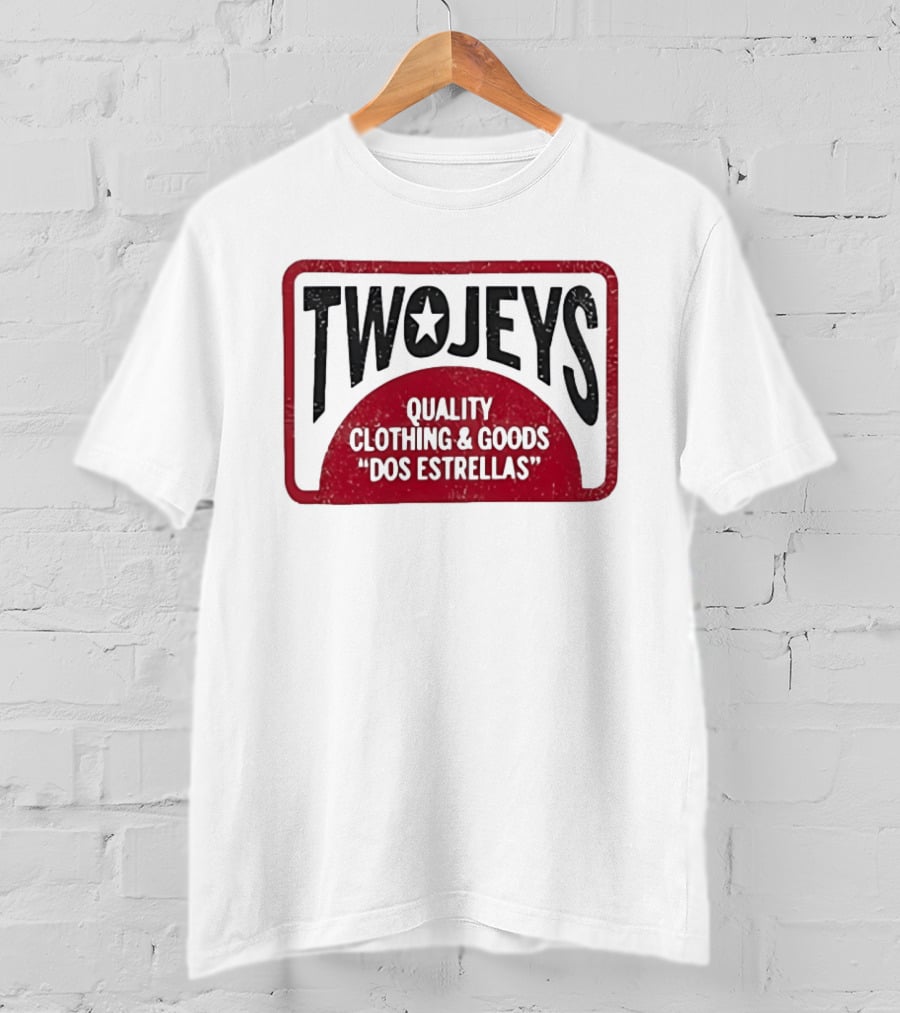 Twojeys Quality Clothing And Goods Dos Estrellas T-Shirt