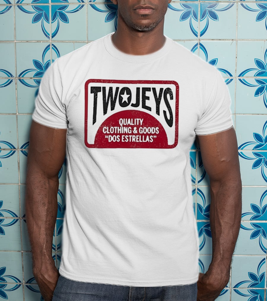 Twojeys Quality Clothing And Goods Dos Estrellas T-Shirt