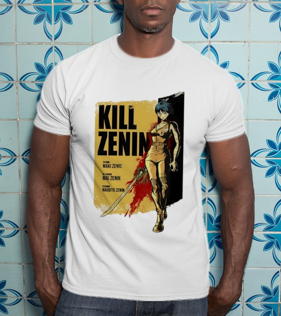 Kill Zenin Maki Mai Naobito Characters Anime T-Shirt